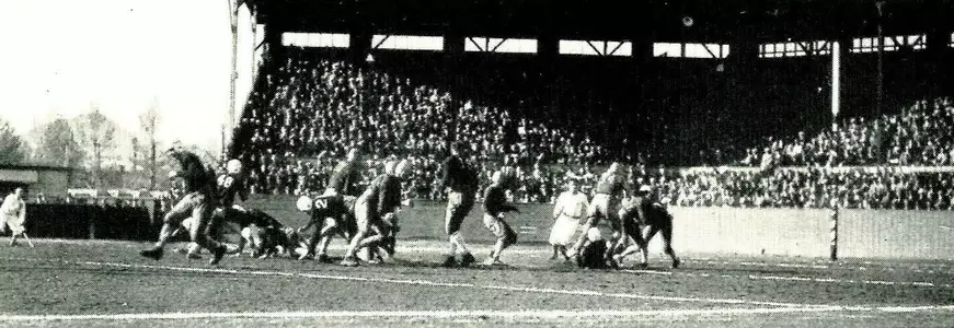 Goal line stand vs UM in 1928