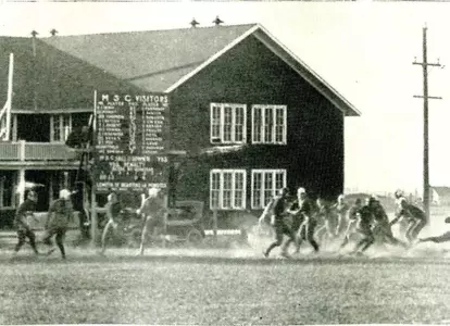 1922 Football Game at First Gatton Field
