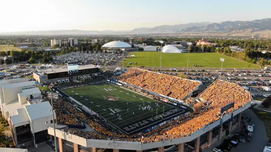 Bobcat Stadium - Aerial 2021