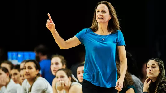 The Montana State Bobcats face off against the Carroll College Saints in an NCAA women’s basketball game at Worthington Arena in Bozeman, Mont., Tuesday, Nov. 9, 2021.MSU Photo by Adrian Sanchez-Gonzalez