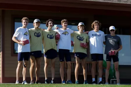 Men's Cross Country Team at the 2022 MSU Cross Country Classic