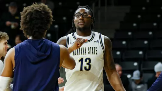 Jubrile Belo at idaho pregame