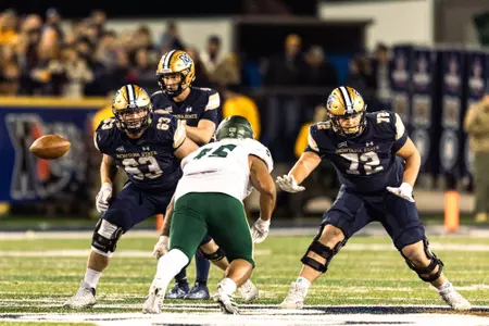 Conner Moore - Rush Reimer pass blocking