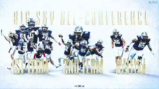 All-Big Sky football graphic