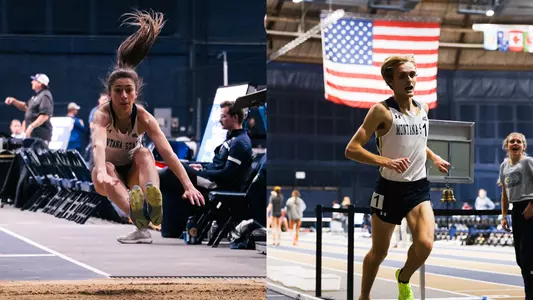 Hailey Coey, Ben Perrin, Big Sky Indoor Athletes of the Week_12.11.23