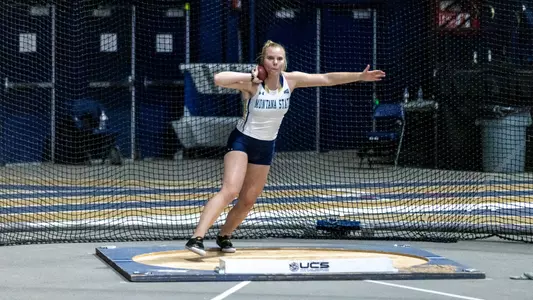 Jordan Fink at the Bobcat Performance Meet