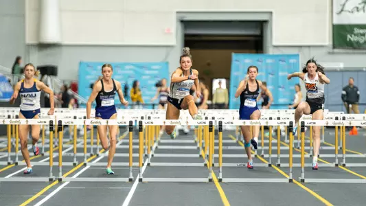 Elena Carter at the Big Sky Indoor Championships