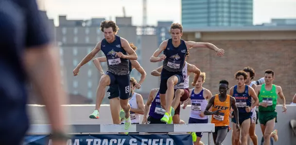 Levi Taylor and Duncan Hamilton at 2023 NCAA Outdoor Track and Field Championships