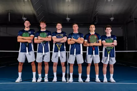 2023-24 Men's Tennis Team photo