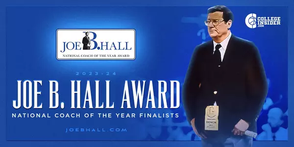 Joe B. Hall Coach of the Year graphic