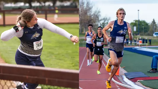 Sydney Brewster and Ben Perrin Athlete of the Week_TRK_4.1.24