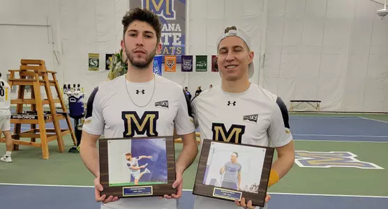 2024 Bobcat Seniors Jacob Huppin and Andras Necz