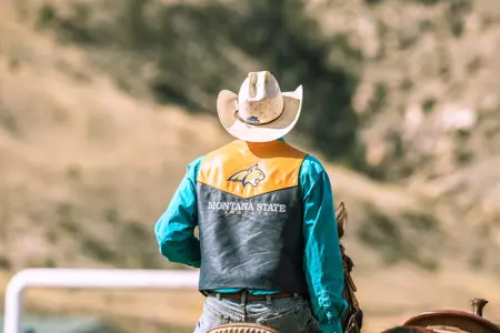 MSU Rodeo general - vest behind