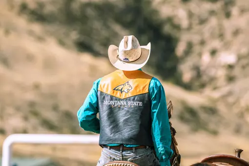 MSU Rodeo general - vest behind