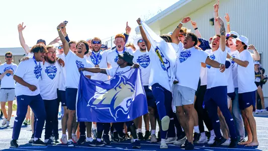 2024 Men's Track and Field Big Sky Championships Celebration