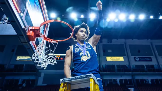 Robert Ford III_2023-24 Big Sky Tournament Championship net cutting