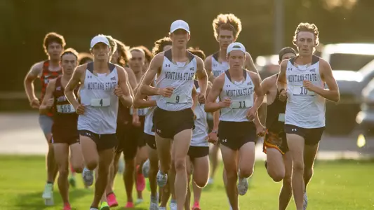 Montana State men's cross country_2023 MSU Bobcat Twilight Meet_Dyche Field