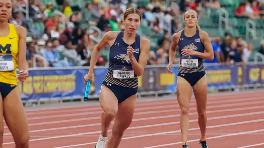 Caroline Hawkes and Peyton Garrison_2025 NCAA Outdoor Track & Field Championships_6.12.25