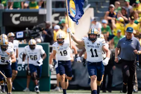 Eiden Carries Flag in-Oregon