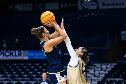 The Montana State women's basketball team had an early opportunity to test their talents at the annual Blue and Gold Scrimmage on Oct. 6, 2026.