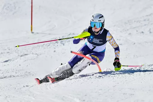 Tea Kiesel at RMISA Slalom Qualifier 2-26-26