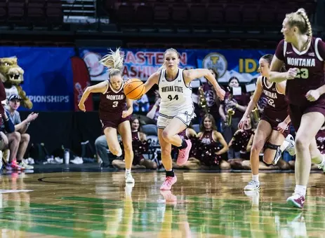 Taylee Chirrick with a full head of steam (Jordan Fetterman)