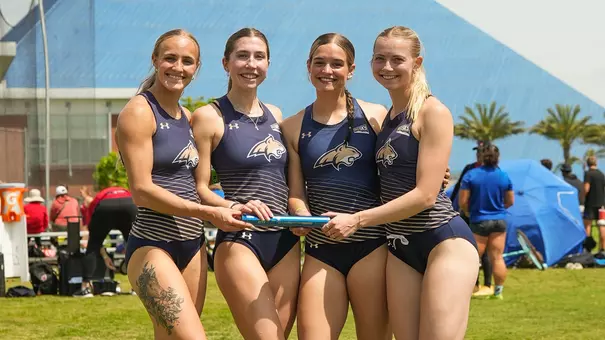 Women's 4x100m Team (Garrison, Hawkes, Reuter, Wolff)