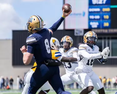 Justin Lamson during Sonny Holland scrimmage