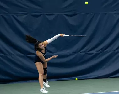 Angel Bean serves vs. NAU