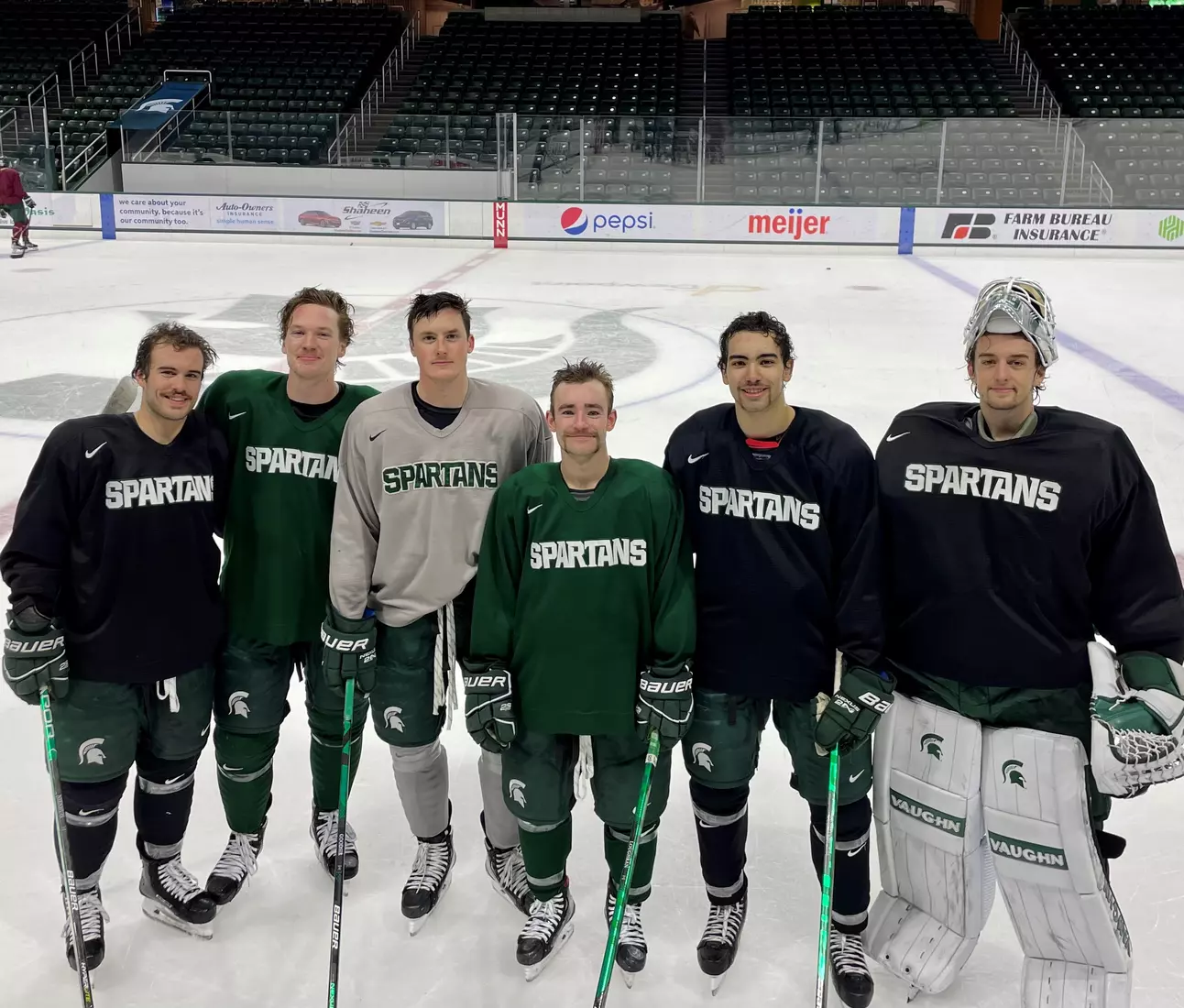 The Michigan State hockey program is raising money for men's physical and mental health initiatives. Donations are accepted through bit.ly/MSUMos