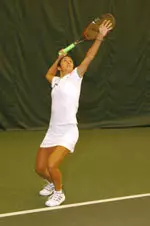 Sophomore Pascale Schnitzer will compete in her first ITA Midwest Regional Tournament this weekend.