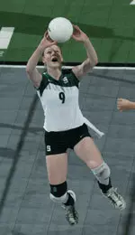 Freshman Maggie Griffin posted 40 assists in State's 3-0 loss to Minnesota Saturday.