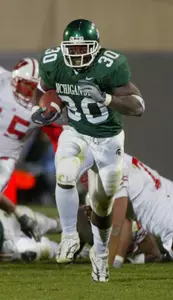 Red-shirt freshman Jehuu Caulcrick rushed for 619 yards in 2004, including a career-best 146 yards vs. Wisconsin.