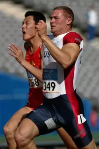 Paul Terek is in 16th place with 4,060 points after the first day of competition in the decathlon at the Olympic Games (photo courtesy of Getty Images).