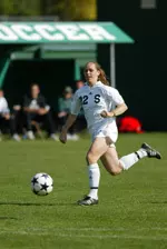 Sophomore Jenee Witherspoon scored her first collegiate goal in Sunday's 2-0 win at Western Michigan.