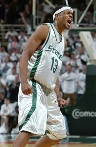Maurice Ager scored 17 points in the final 8:26 of MSU's 71-64 win over Purdue.