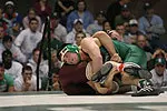 No. 17 Joe Williams is currently 21-4 at 184 pounds for State.