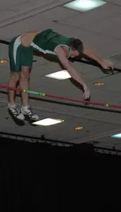 Junior Brad Gebauer vaulted 5.25m (17-2 3/4) at the 2005 Pole Vault Summit.
