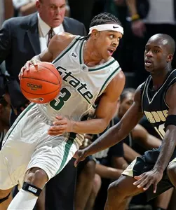 Illinois native Shannon Brown and the Spartans host No. 1 Illinois on Tuesday night in Big Ten showdown.