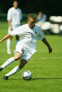 Senoir co-captain and sweeper Steve Doster is the leader of the MSU defense, that has allowed just one goal in the last three games.