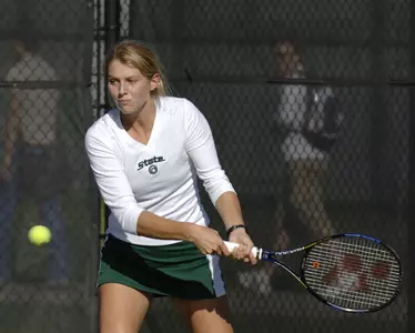 Stephanie Kebler won her first tournament this weekend at the Wildcat Invitational