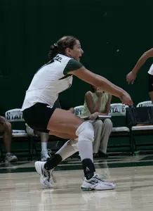 Senior Marley Bellwood recorded her 1,000th dig of her career vs. Penn State