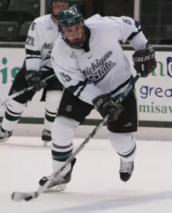 Jim McKenzie's late goal, earned the Spartans a 1-1 tie with UM in the last meeting between the two schools.