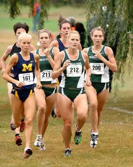 Katie Kelly and the Spartans head to Eastern Michigan on Friday, Oct. 21.