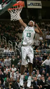 Maurice Ager and the Spartans will play the Green-White game on Saturday afternoon.