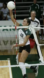 Ashley Schatzle posted 10 kills vs. Purdue