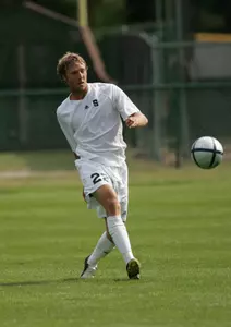 Senior sweeper and co-captain Steve Doster leads the Spartan defense into a critical home stretch.