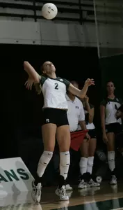 Jessica Hohl tallied seven kills vs. Illinois