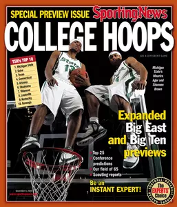Maurice Ager and Shannon Brown are on the cover of the Nov. 18 issue of The Sporting News.