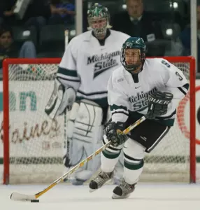 Defenseman Chris Snavely and the Spartans hope to shut down a high-powered WMU offense this weekend.